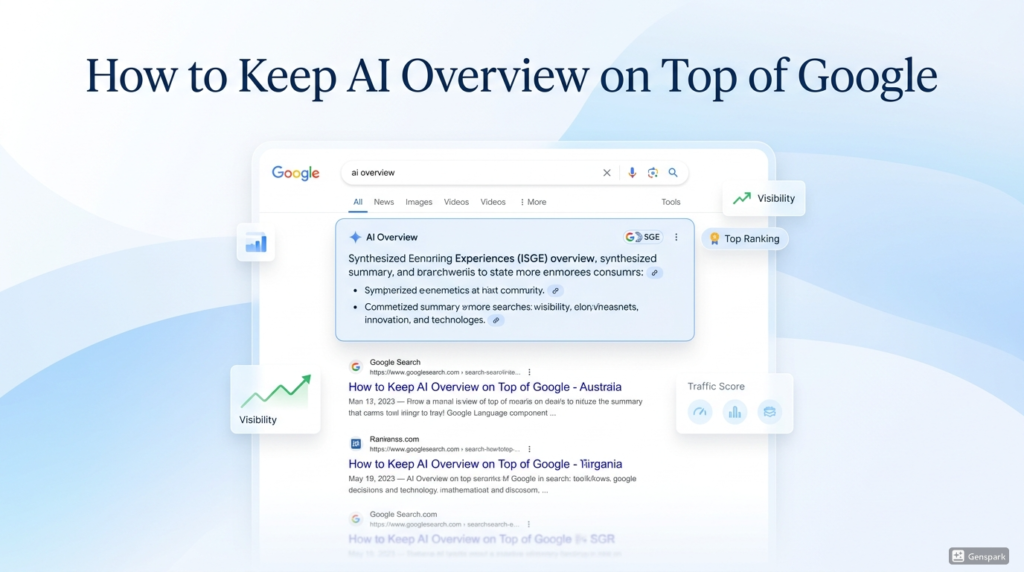 How to Keep AI Overview on Top of Google
